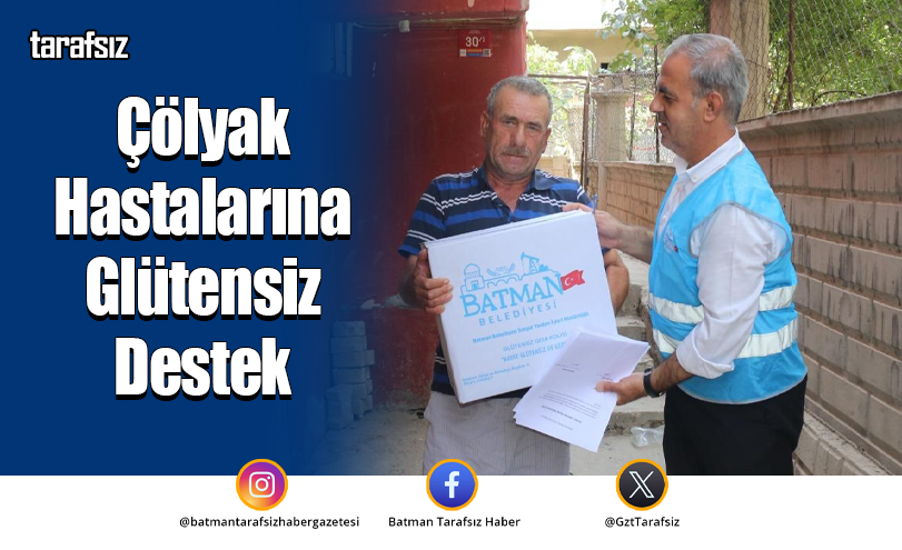 Çölyak Hastalarına Glütensiz Destek