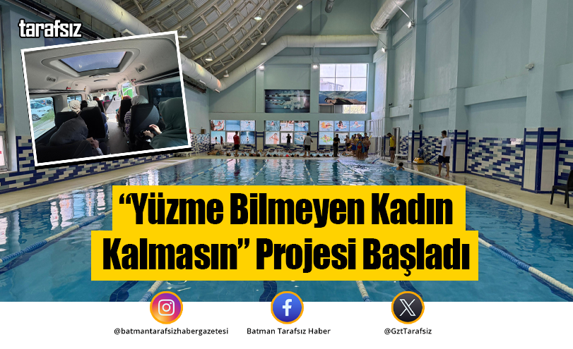 “Yüzme Bilmeyen Kadın Kalmasın” Projesi Başladı