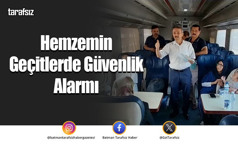 Hemzemin Geçitlerde Güvenlik Alarmı