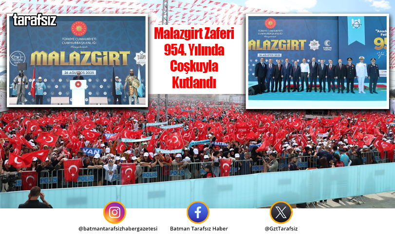 Malazgirt Zaferi 954. Yılında Coşkuyla Kutlandı