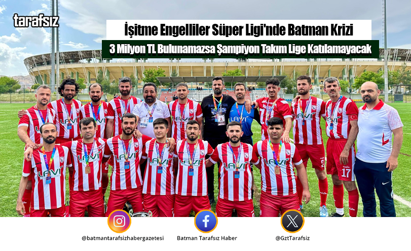 3 Milyon TL Bulunamazsa Şampiyon Takım Lige Katılamayacak