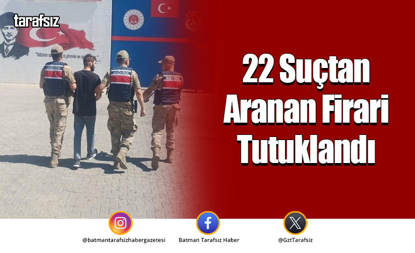 22 Suçtan Aranan Firari Tutuklandı