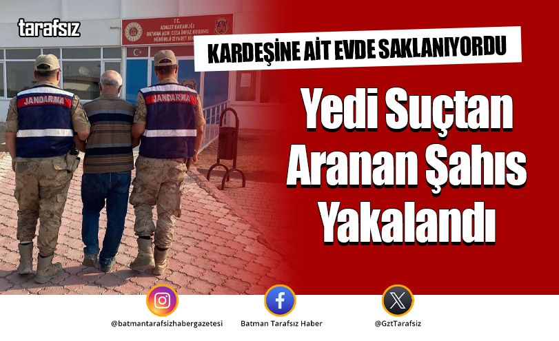 Yedi Suçtan Aranan Şahıs Yakalandı