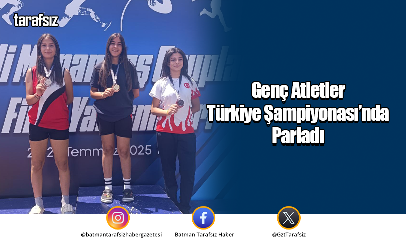 Genç Atletler Türkiye Şampiyonası’nda Parladı