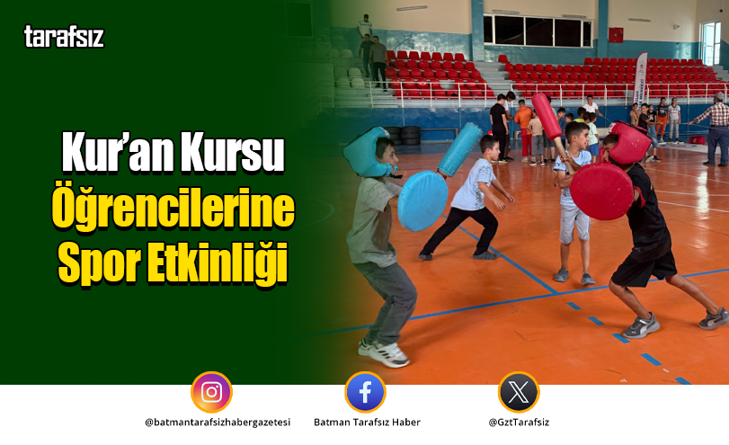 Kur’an Kursu Öğrencilerine Spor Etkinliği
