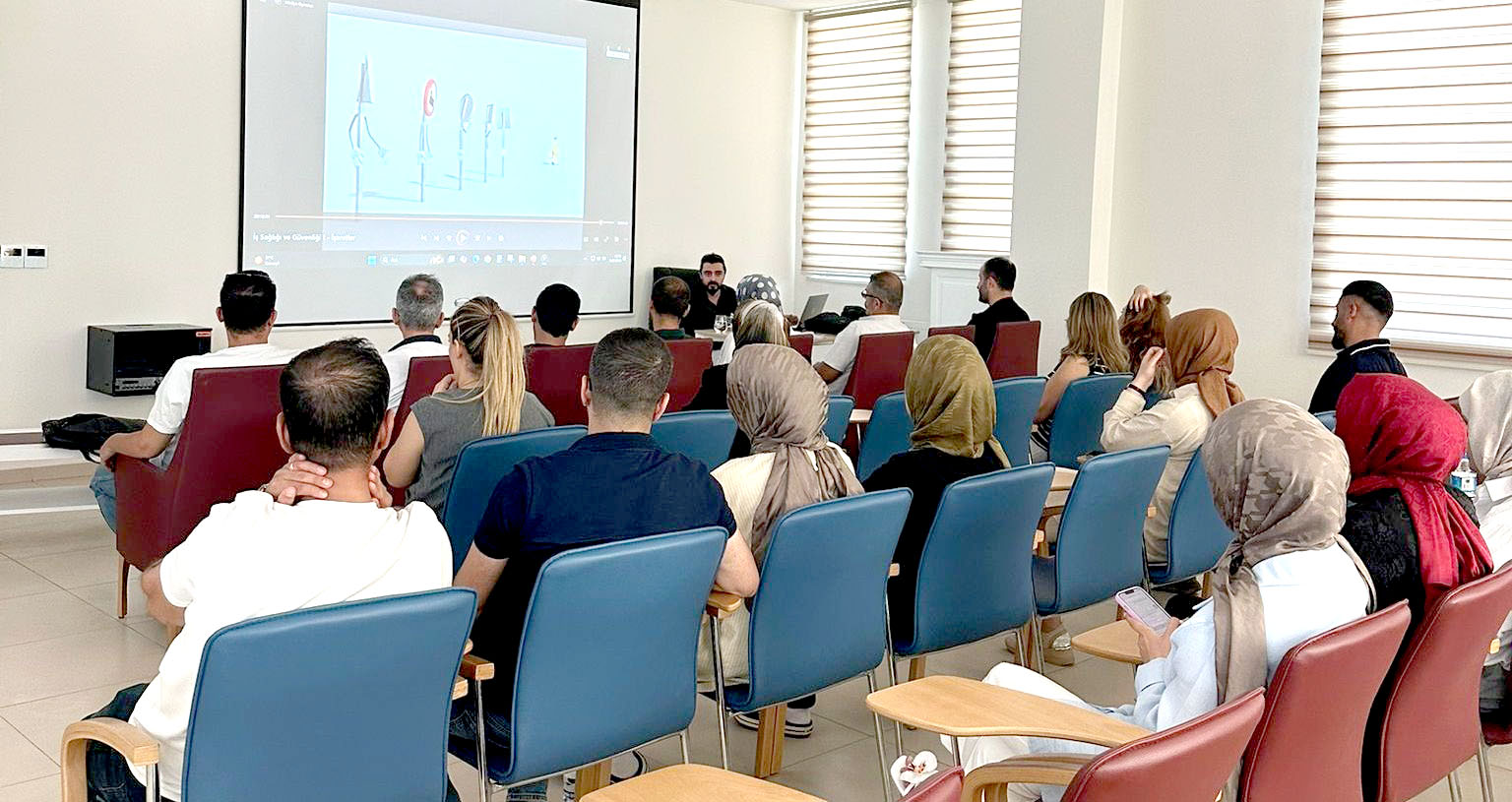 112 Personeline İş Sağlığı Eğitimi Verildi