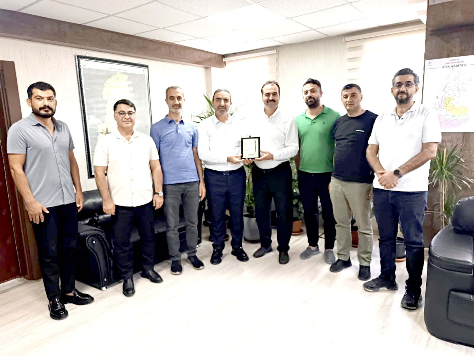 ASKON’dan Tarım Müdürü Tuncer’e Ziyaret