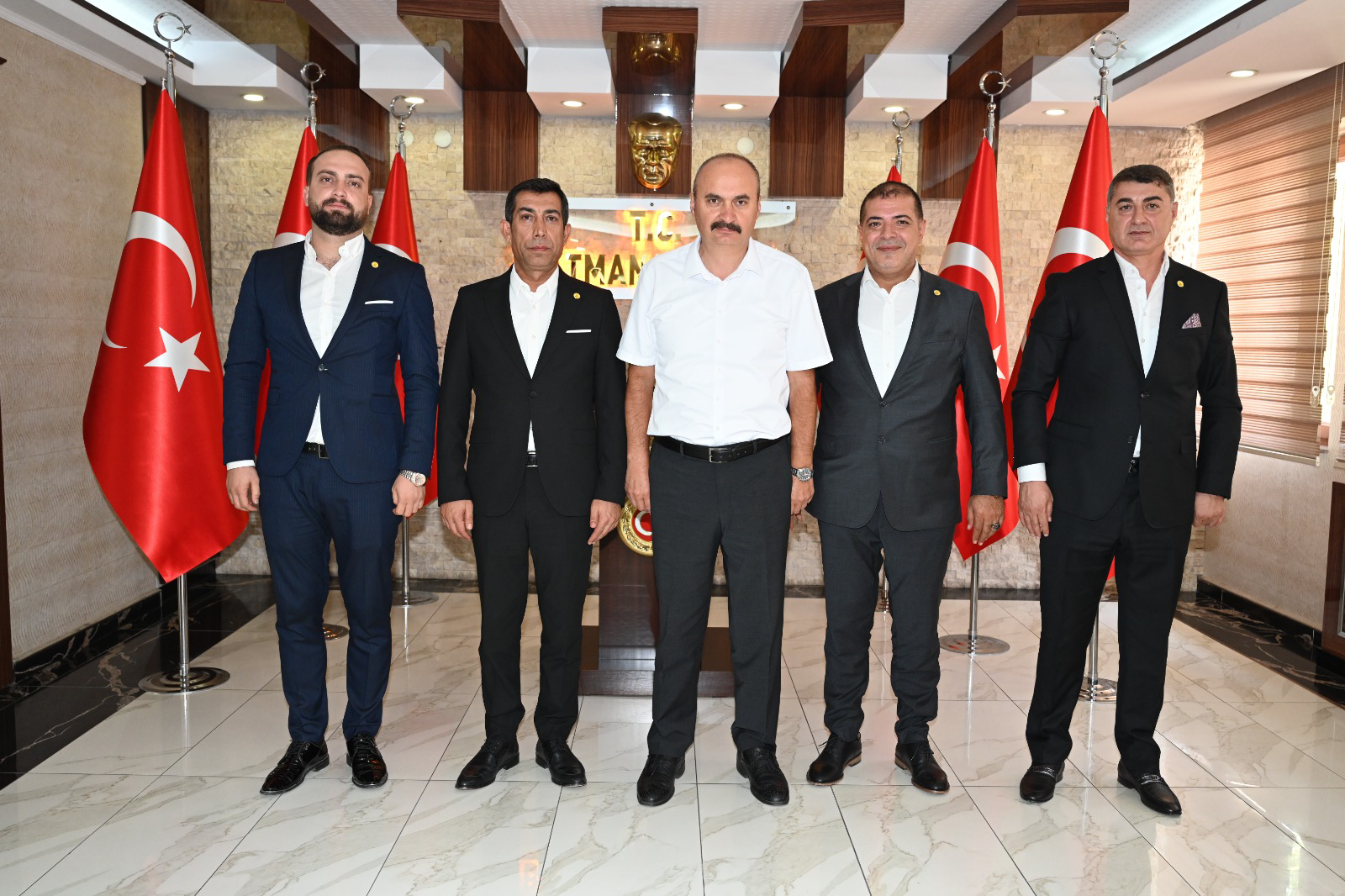 Anavatan Partisi’nden Vali Canalp’e Ziyaret