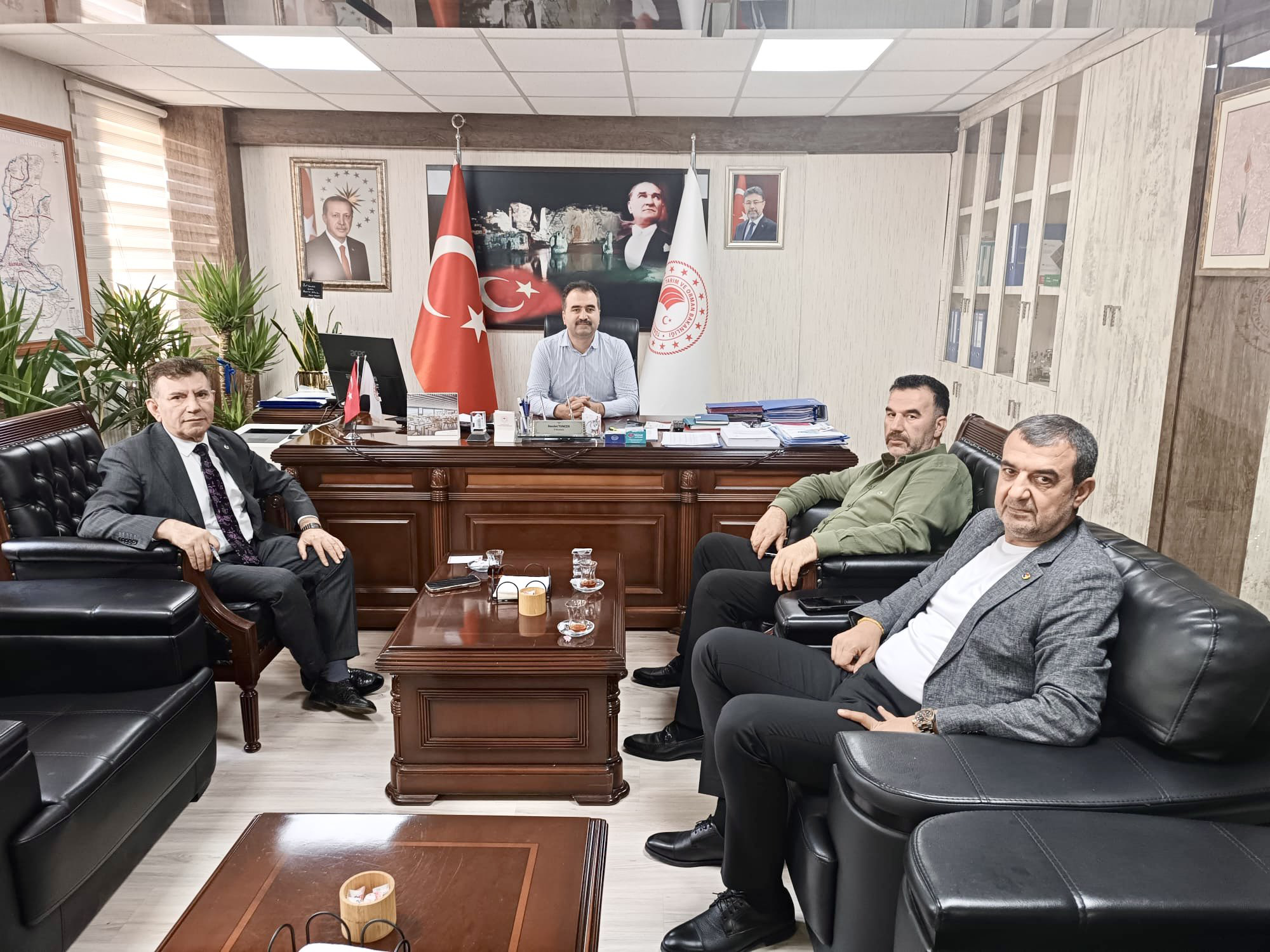 BATSO’dan İl Tarım Müdürü Tuncer’e Hayırlı Olsun Ziyareti