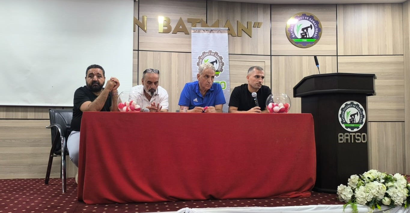 Batman 1. Amatör Lig Kuraları Çekildi