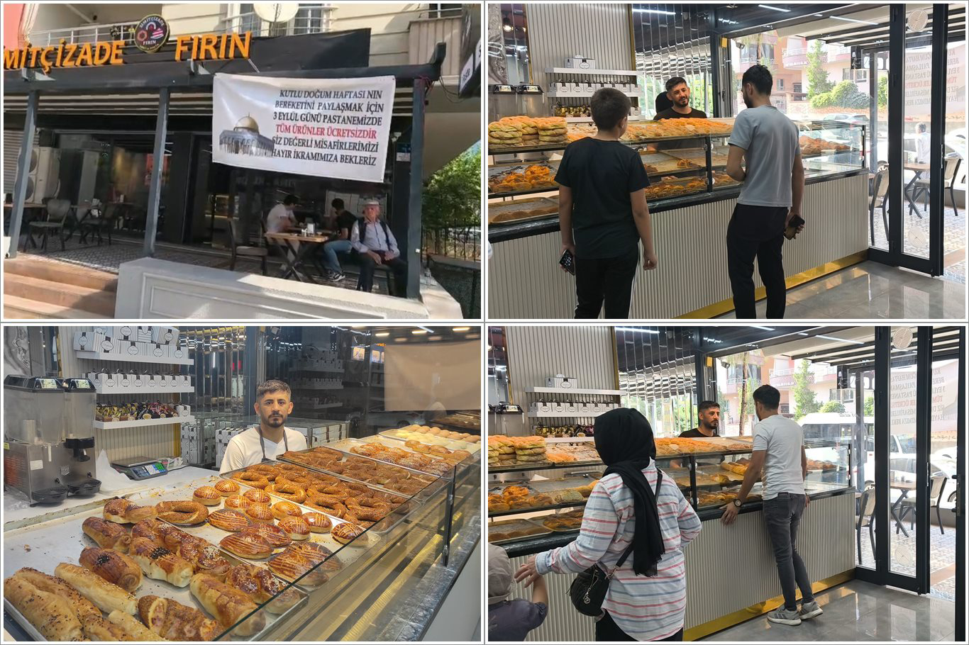 Esnaftan Kandil Günü Ücretsiz İkram