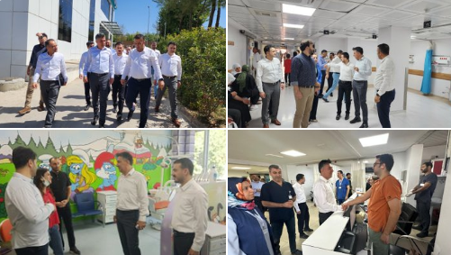 İl Sağlık Müdürü Solmaz’dan Hastane İncelemeleri