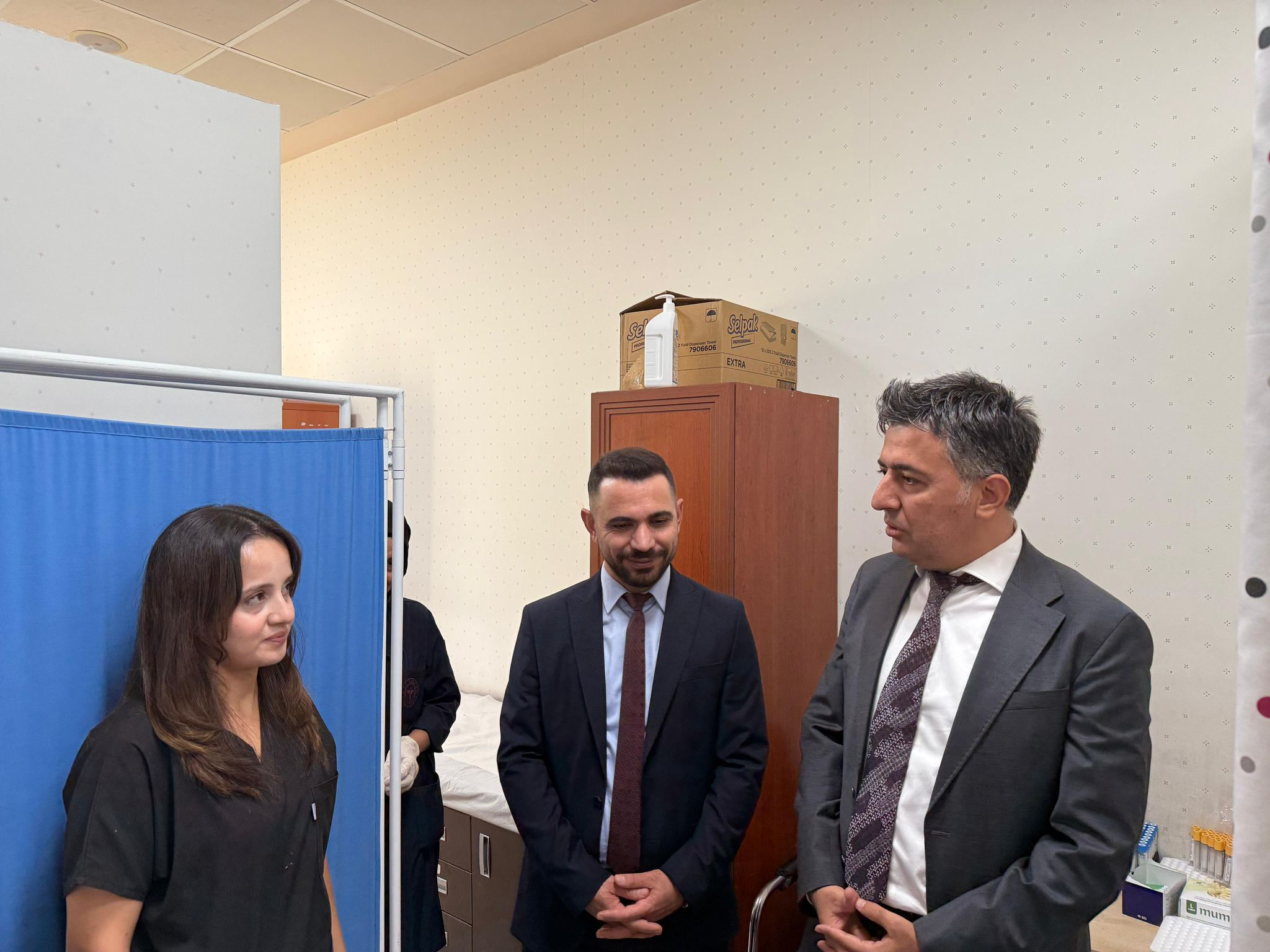 İl Sağlık Müdürü Solmaz’dan Kozluk Devlet Hastanesine Denetim Ziyareti