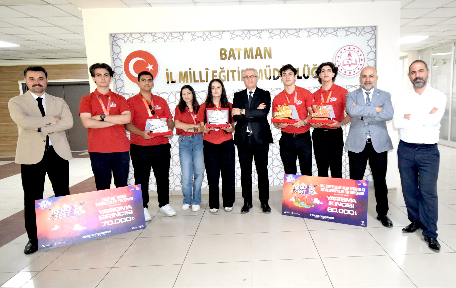 TEKNOFEST Şampiyonlarından İl Müdürü Ciğer’e Ziyaret