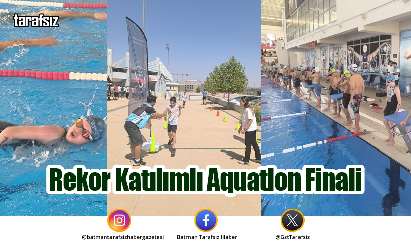 Rekor Katılımlı Aquatlon Finali