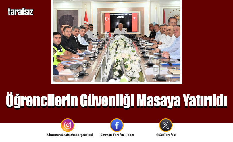 Öğrencilerin Güvenliği Masaya Yatırıldı