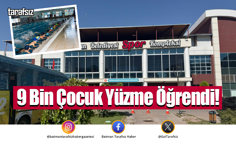 9 Bin Çocuk Yüzme Öğrendi!