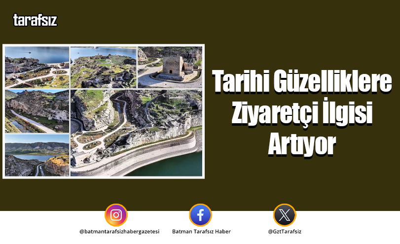 Tarihi Güzelliklere Ziyaretçi İlgisi Artıyor