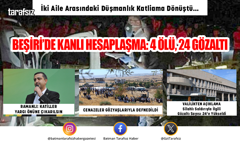 İki Aile Arasındaki Düşmanlık Katliama Dönüştü…