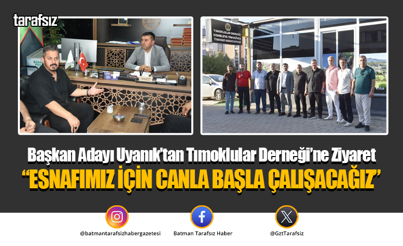 “ESNAFIMIZ İÇİN CANLA BAŞLA ÇALIŞACAĞIZ”
