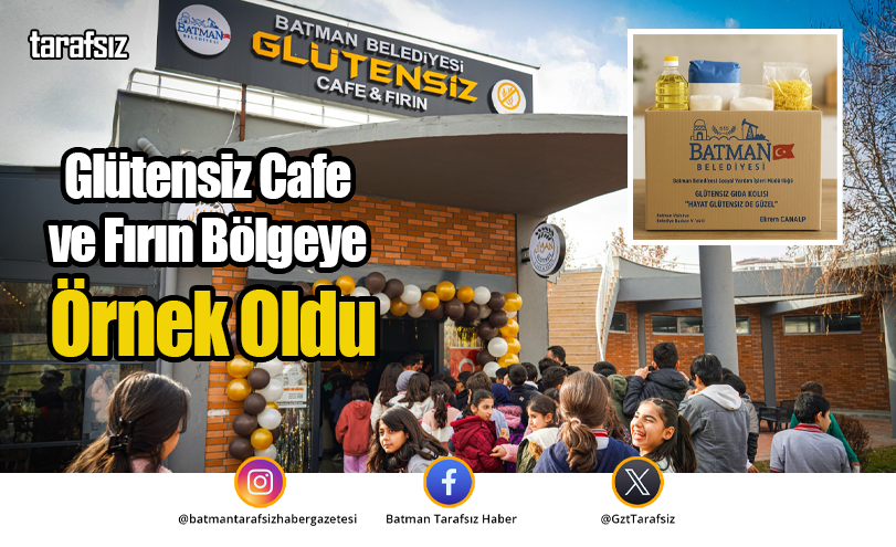 Glütensiz Cafe ve Fırın Bölgeye Örnek Oldu