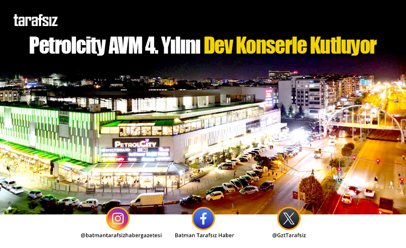 Petrolcity AVM 4. Yılını Dev Konserle Kutluyor