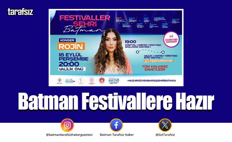 Batman Festivallere Hazır