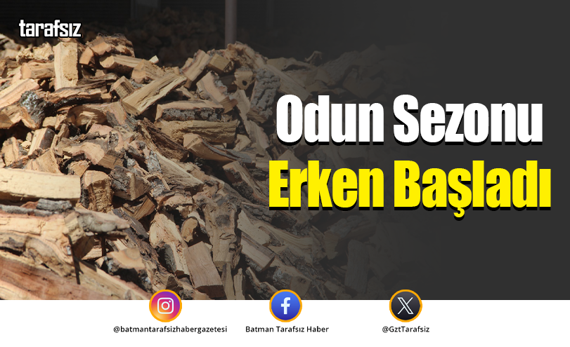 Odun Sezonu Erken Başladı