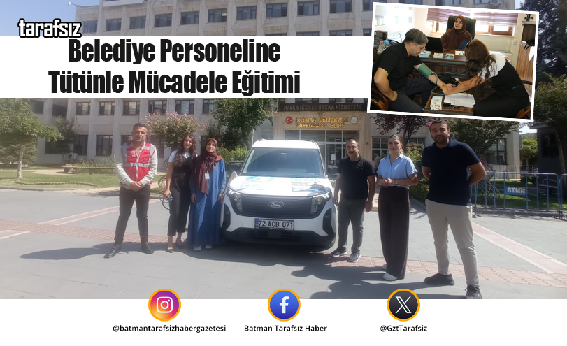 Belediye Personeline Tütünle Mücadele Eğitimi