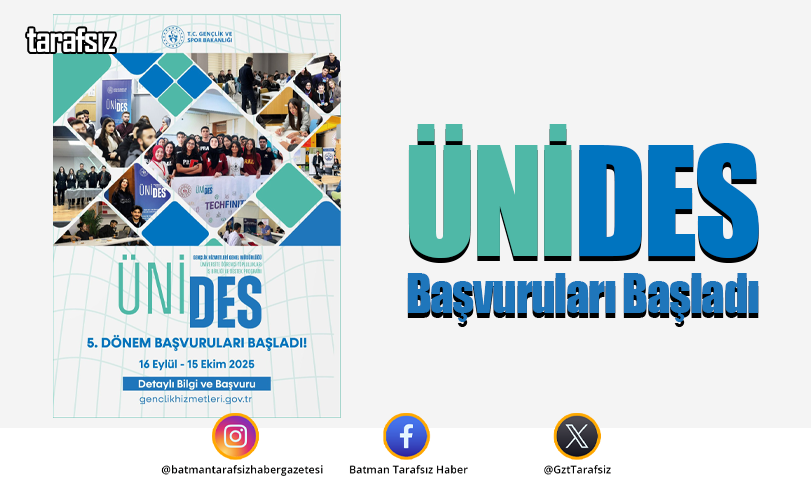 ÜNİDES Başvuruları Başladı