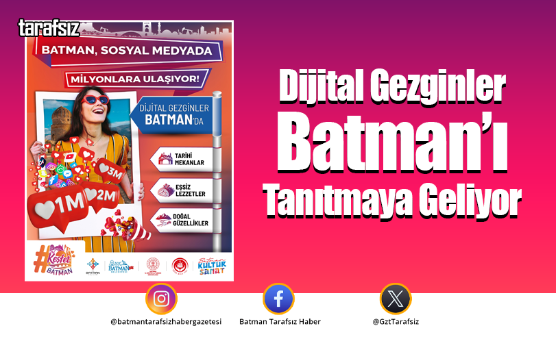 Dijital Gezginler Batman’ı Tanıtmaya Geliyor