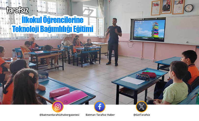 İlkokul Öğrencilerine Teknoloji Bağımlılığı Eğitimi