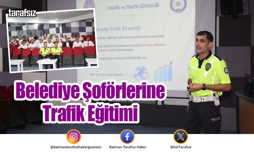 Belediye Şoförlerine Trafik Eğitimi