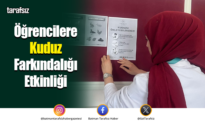 Öğrencilere Kuduz Farkındalığı Etkinliği