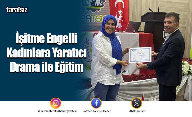 İşitme Engelli Kadınlara Yaratıcı Drama ile Eğitim