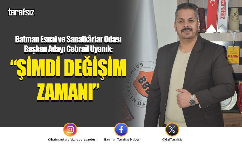 “ŞİMDİ DEĞİŞİM ZAMANI”