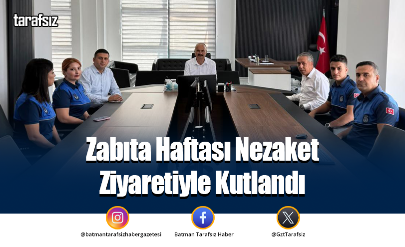 Zabıta Haftası Nezaket Ziyaretiyle Kutlandı