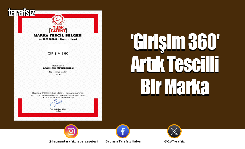 ‘Girişim 360’ Artık Tescilli Bir Marka