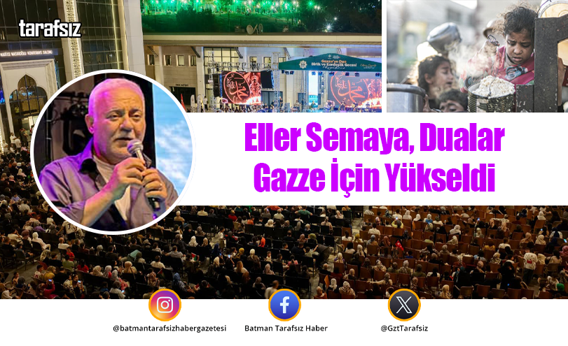 Eller Semaya, Dualar Gazze İçin Yükseldi