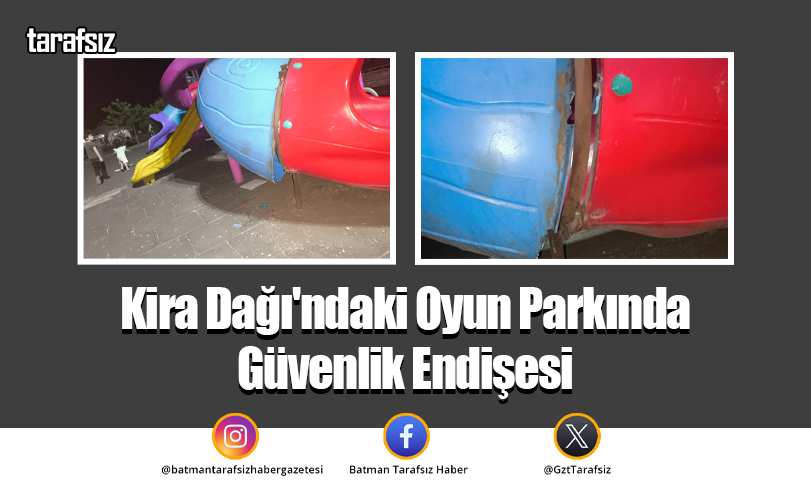 Kira Dağı’ndaki Oyun Parkında Güvenlik Endişesi