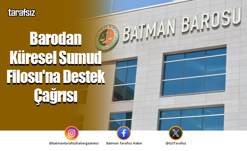 Barodan Küresel Sumud Filosu’na Destek Çağrısı