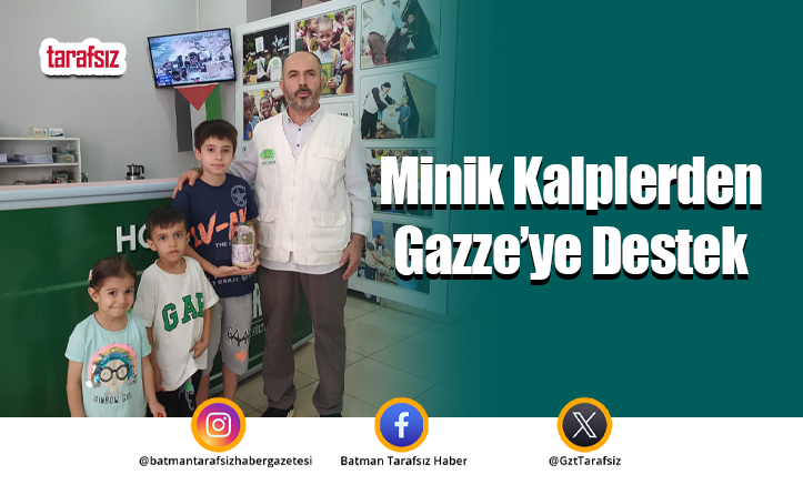 Minik Kalplerden Gazze’ye Destek