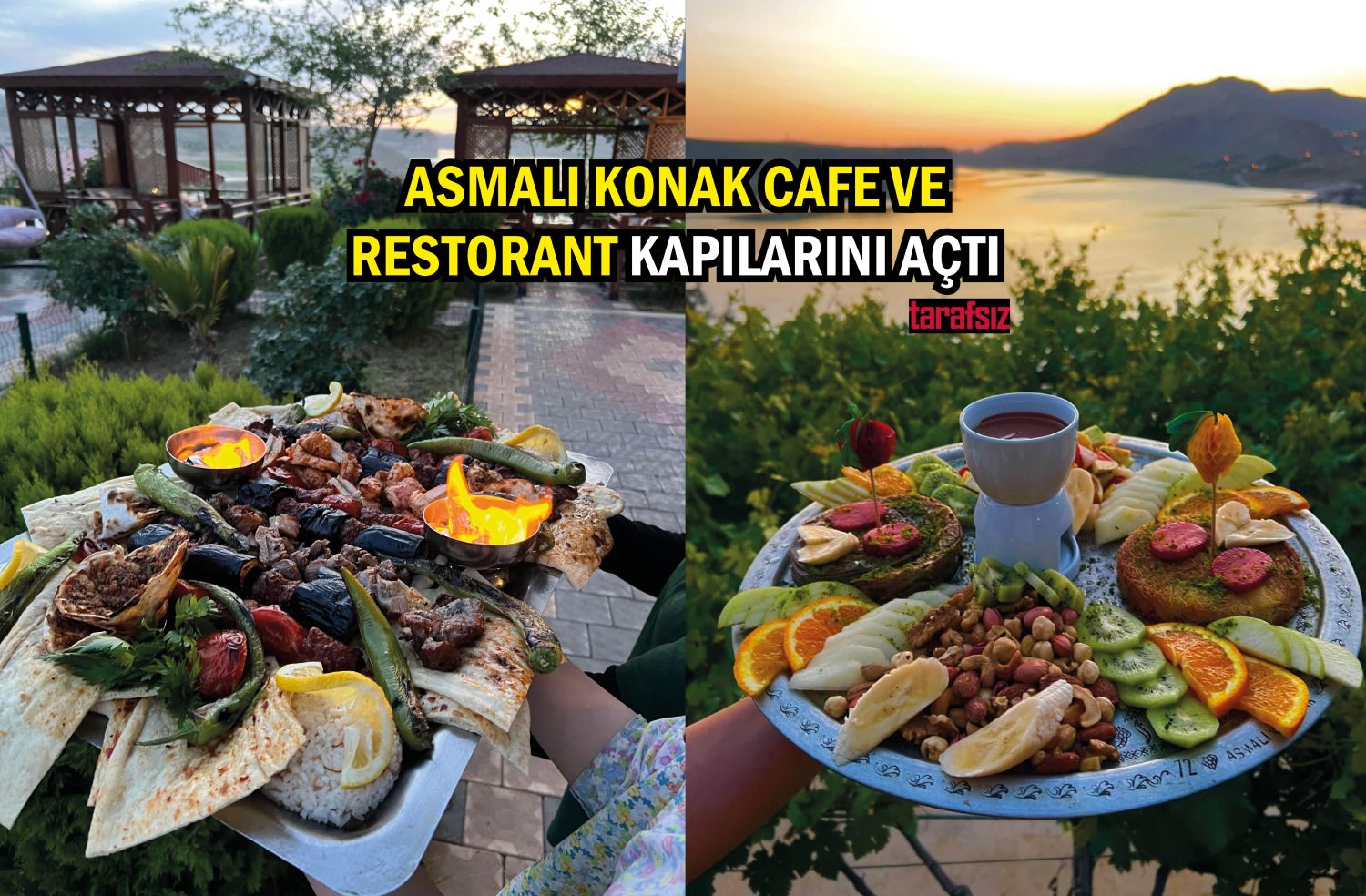 Asmalı Konak Cafe ve Restorant Kapılarını Açtı