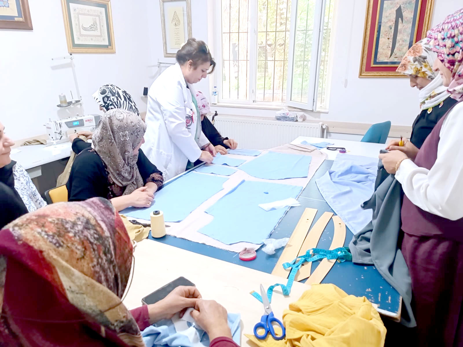 Kadınlar Modelistlik Kursuyla Güçleniyor