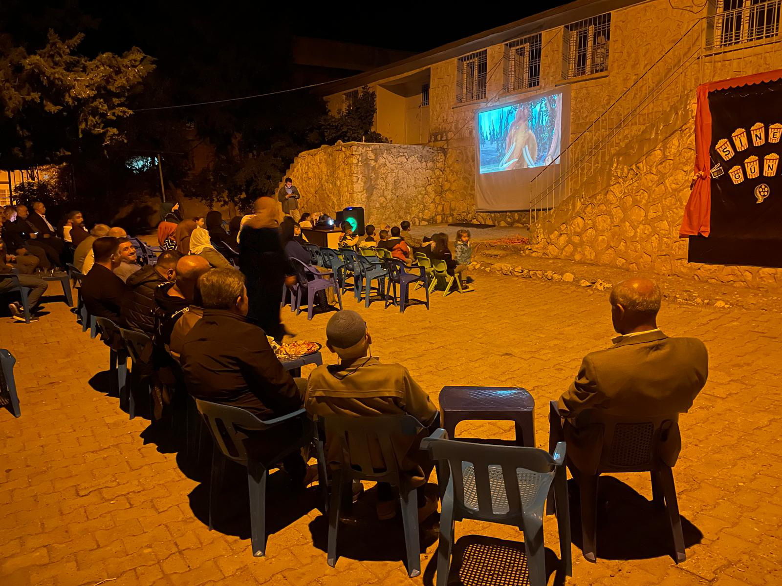 Köylerde Açık Hava Sinema Etkinliği