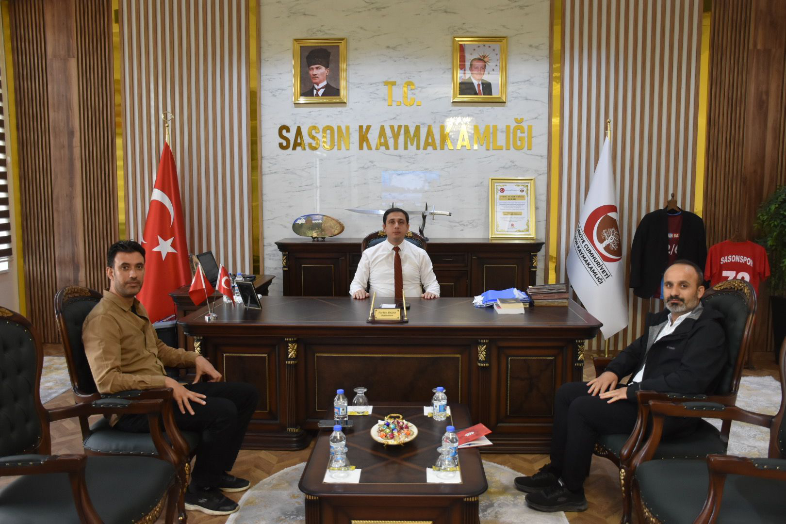 Proje Ofisi’nden Sason Kaymakamlığı’na Ziyaret