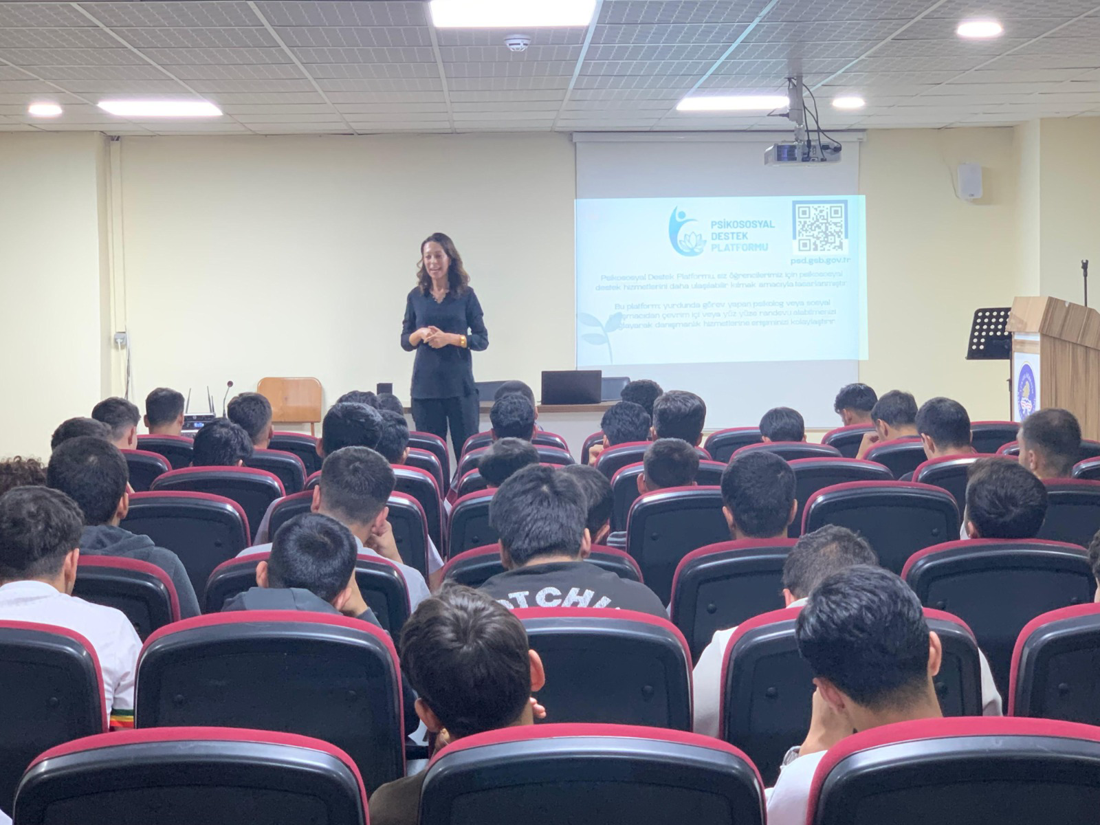 Seyyid Bilal Erkek Öğrenci Yurdu’nda Psikososyal Destek Eğitimi