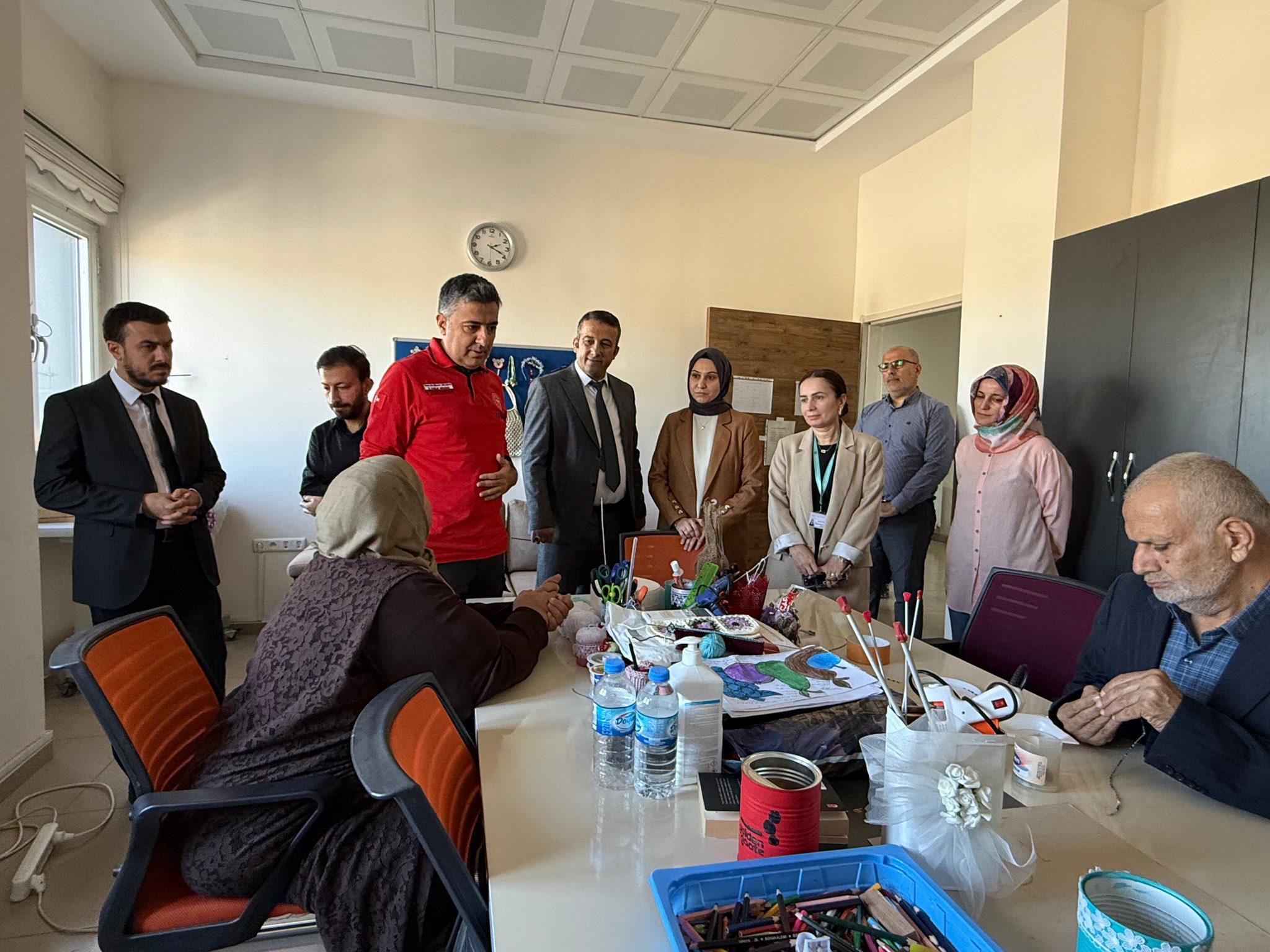 Solmaz, Toplum ve Ruh Sağlığı Merkezi’nde İncelemelerde Bulundu