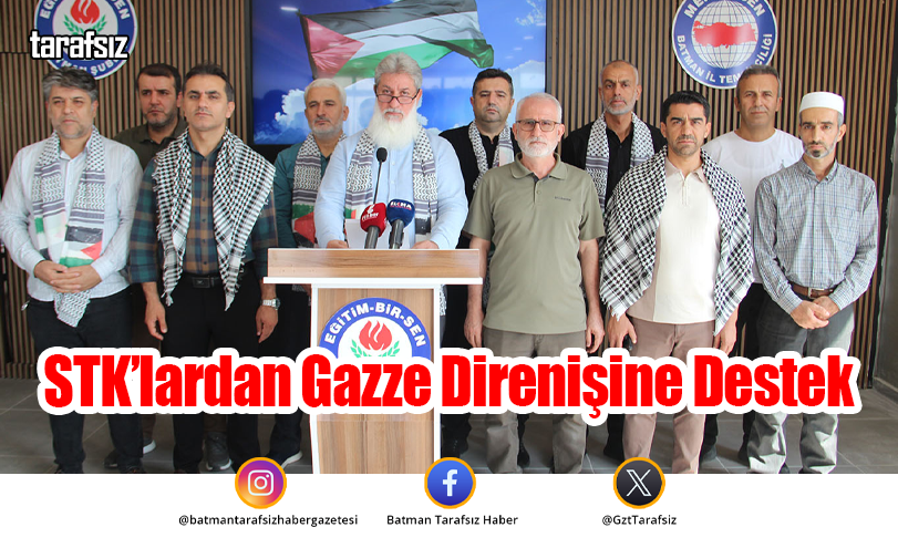 STK’lardan Gazze Direnişine Destek