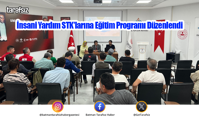 İnsani Yardım STK’larına Eğitim Programı Düzenlendi